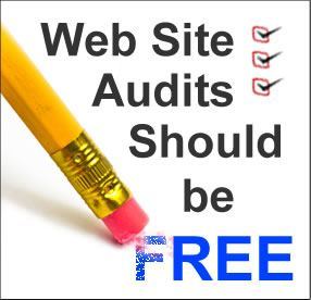 Web site audits should be free