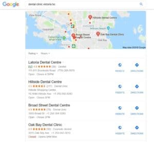 doctor's office local seo