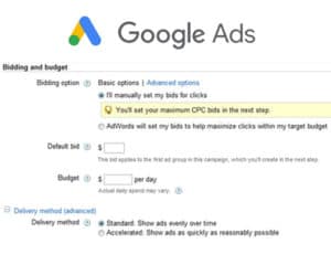 Google Ads Bid And Budget Recommendations