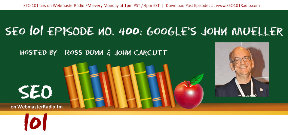 SEO 101 Ep 400: Google’s John Mueller