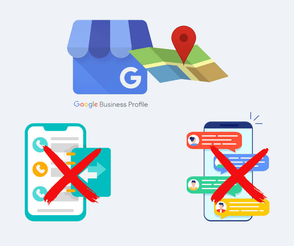 Google Phases Out Chat and Call History from Business Profiles An image of Google Business Profile icon and maps that shows phasing out of chat and call history.